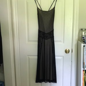 Women’s black lace dress
